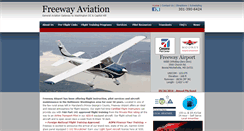 Desktop Screenshot of freewayaviation.com